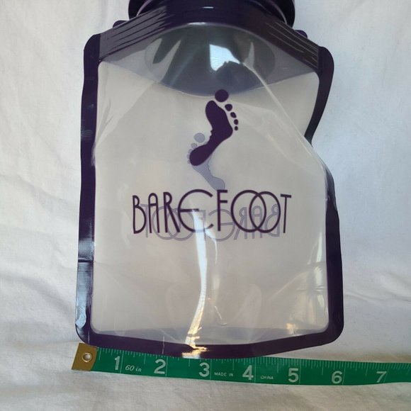 2 x Reusable Portable Beverage Snack Storage Jar Pouches Camping Space Saving - Picture 9 of 11